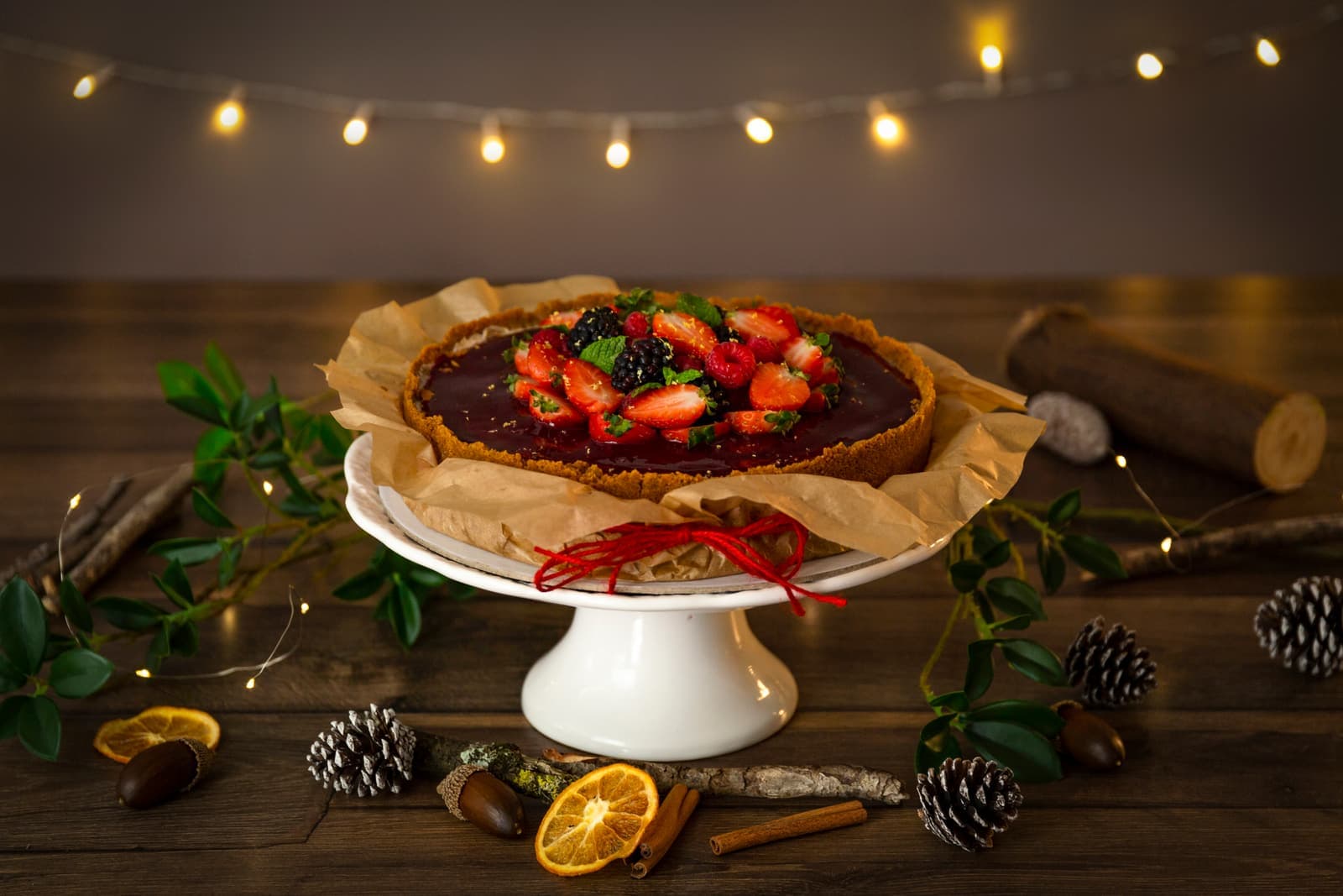Cheesecake de Frutos Vermelhos